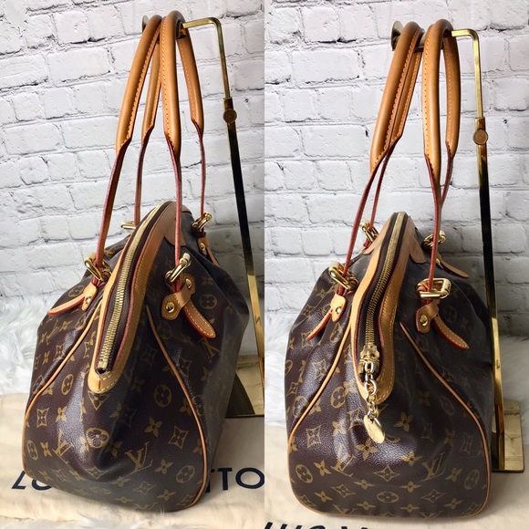 💎✨ RARE✨💎 zipper big Louis Vuitton bag tivoli GM French - Picture 5 of 16